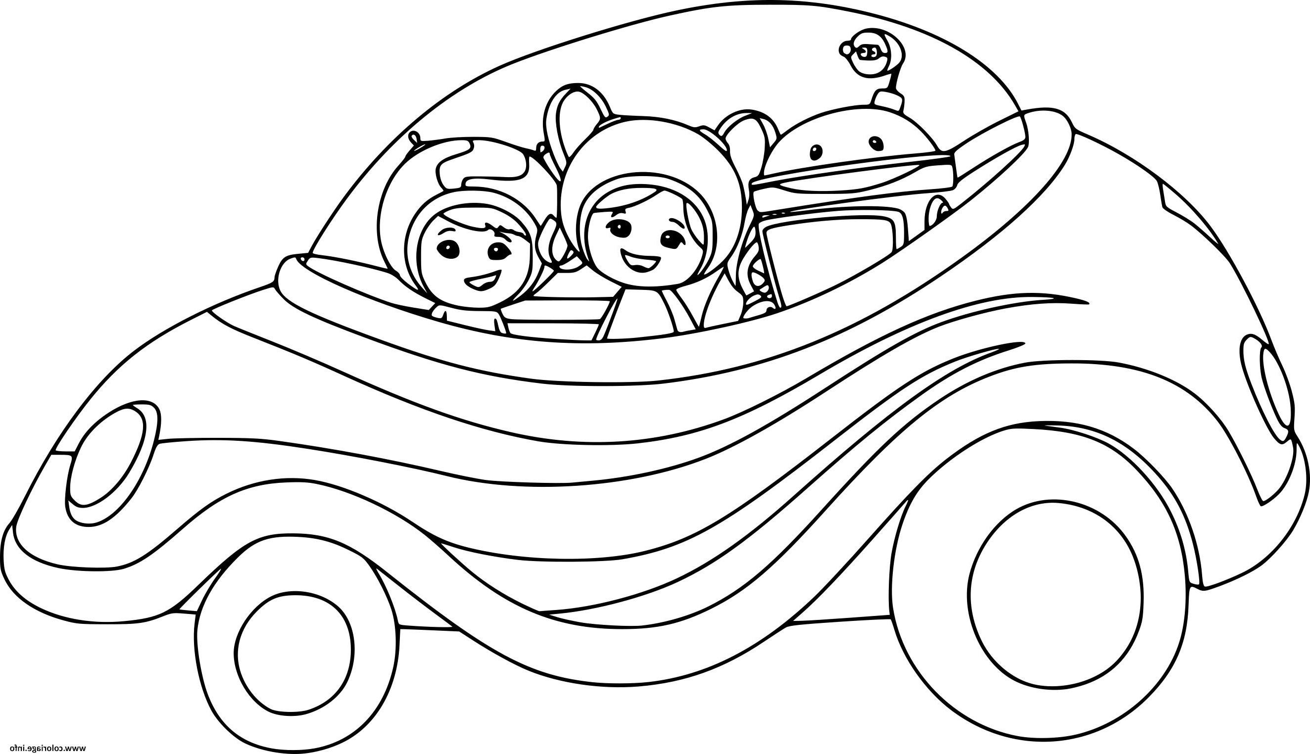 Umizoomi Coloriage Inspirant Collection Coloriage Umizoomi En Voiture Dessin