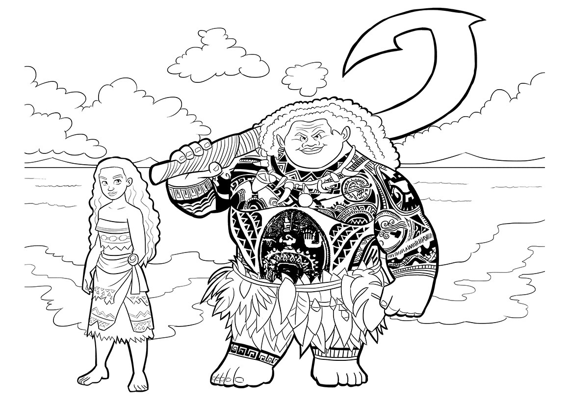 Vaiana Coloriage Te Fiti Luxe Photos Moana Coloring Pages to and Print for Free