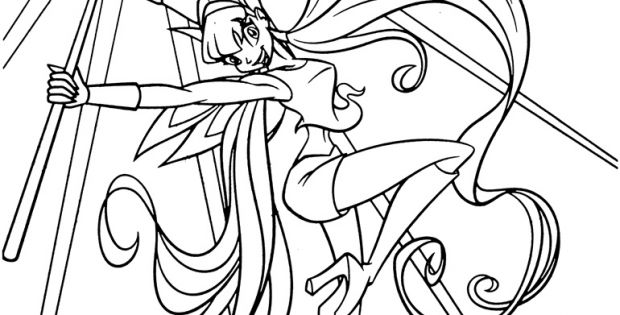 Winx Coloriage Bestof Photos Winx Club Coloring Page Bloom