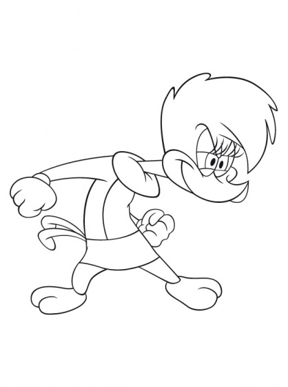 Woody Dessin Unique Images Coloriage Woody Woodpecker