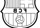 Coloriage Barcelone Unique Collection Fc Barcelona Logo Coloring Pages Sketch Coloring Page