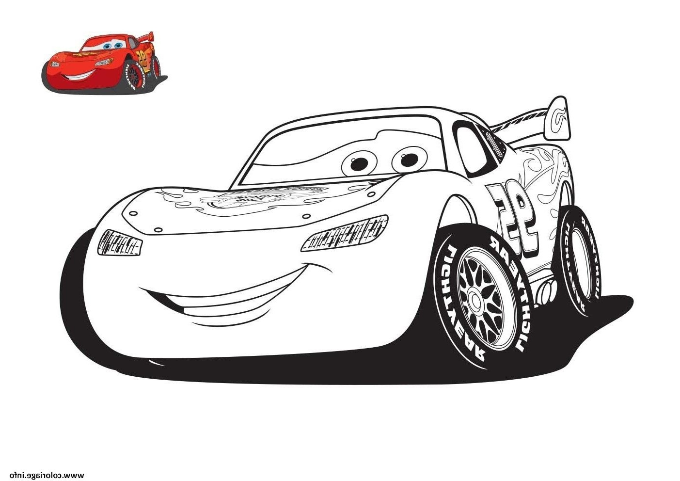 Coloriage Flash Mcqueen 3 Inspirant Images Coloriage Lightning Mcqueen From Cars 3 2 Disney Dessin