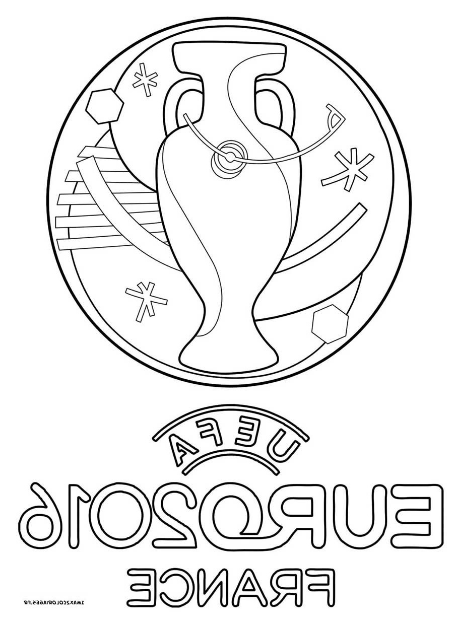 Dessin De Football Beau Galerie Logo Officiel De L Euro 2016
