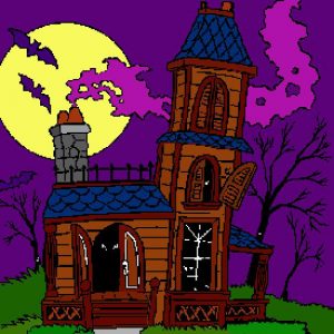 Dessin Halloween Maison Hantée Élégant Images Un Coloriage De Halloween Réalisé Par Gh