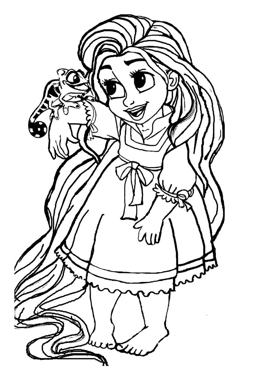 Raiponce A Imprimer Beau Galerie Tangled to Print for Free Tangled Kids Coloring Pages