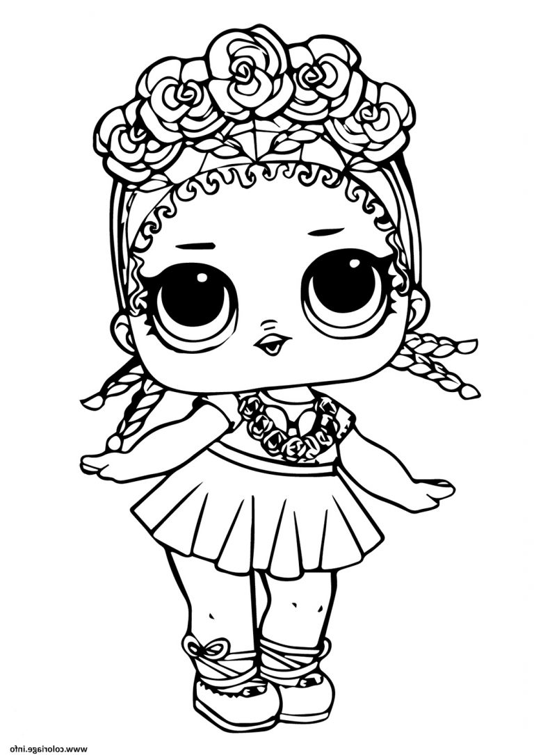 Coloriage Lol Surprise A Imprimer Gratuit Beau Photos Coloriage Poupee