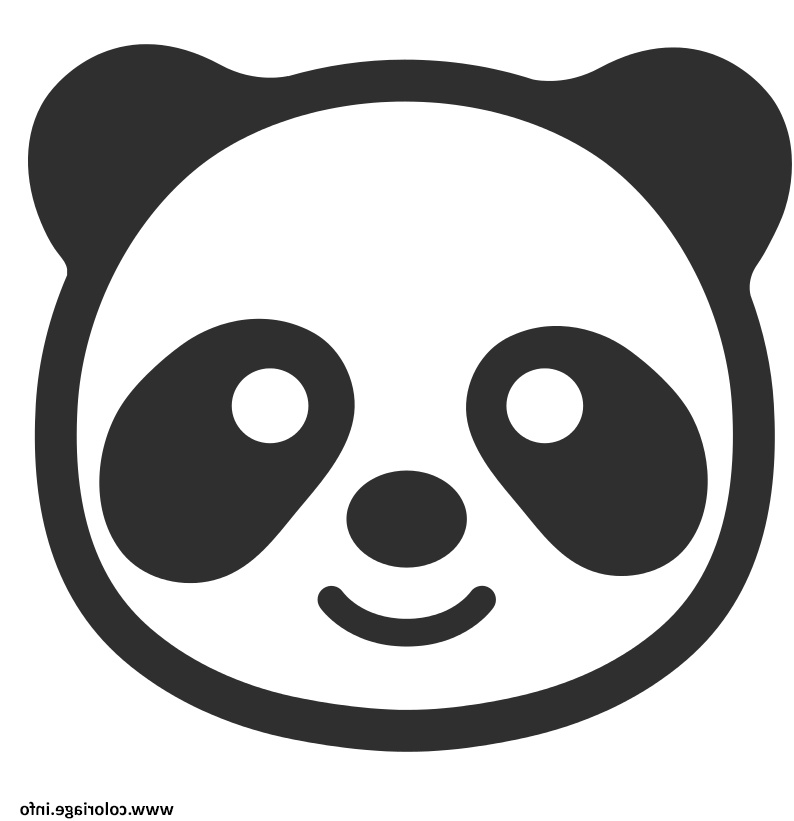Emoji Coloriage Nouveau Galerie Coloriage Panda Emoji Dessin