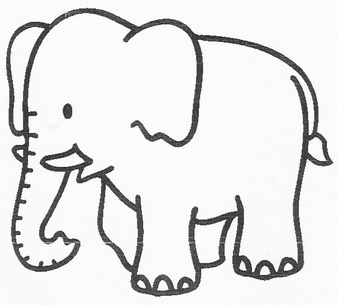 Modele Dessin Enfant Cool Stock Coloriage Éléphant à Colorier Dessin à Imprimer