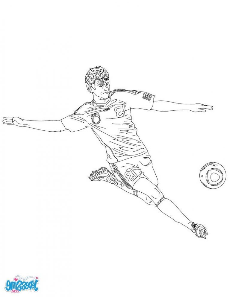 Coloriage Joueur De Foot Equipe De France Unique Stock Coloriage Du Joueur De Foot Thomas Muller 