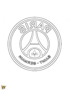 Coloriage Mbappe Psg Impressionnant Photographie Psg Logo