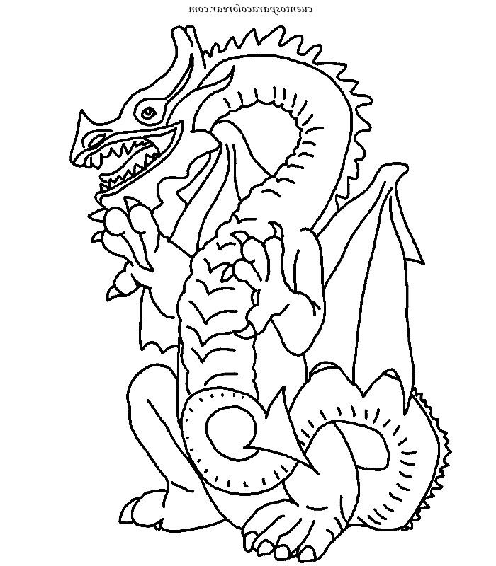 Dessins Dragons Luxe Collection Dibujos Para Colorear Dragones
