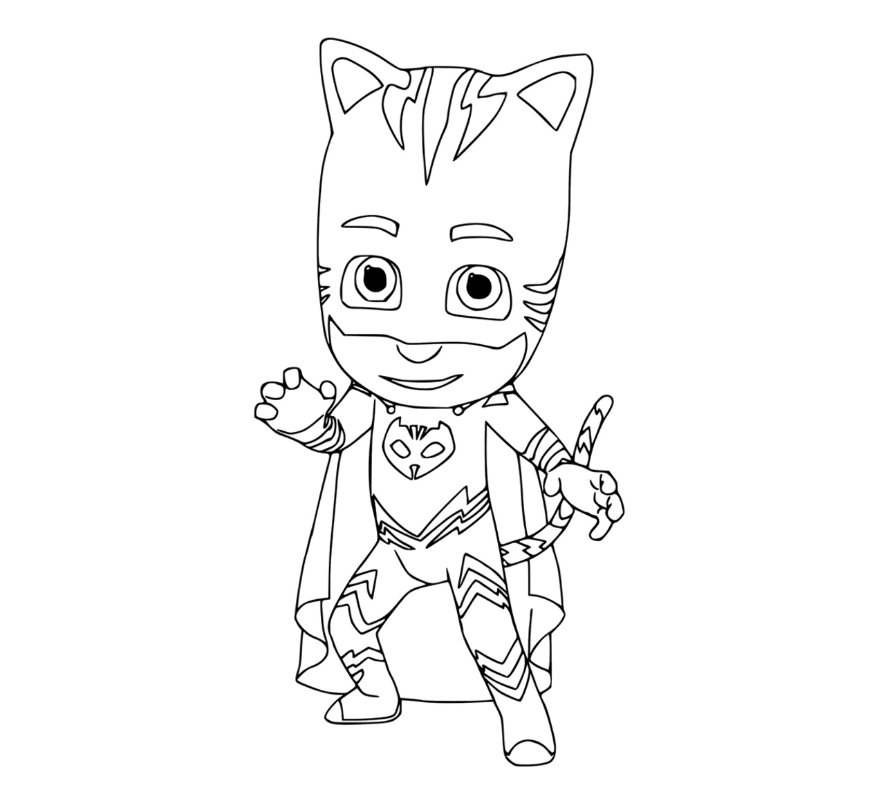 Coloriage Pijamask Beau Photos Pj Masks Coloring Pages to and Print for Free