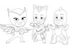Coloriage Pijamask Bestof Stock Pj Masks Coloring Pages to and Print for Free