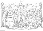 Dessin Imprimer Pokemon Luxe Collection Pokemon Evolution 2019 Coloring Pages Printable
