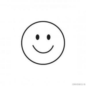 Dessin Smiley Content Beau Stock Mini Tampon En Bois Smiley Content 1 2 Cm