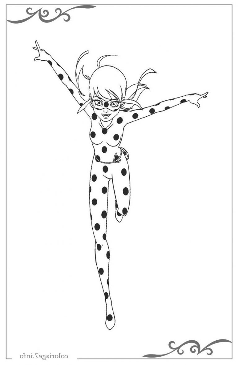 Miraculous Ladybug Coloriage Luxe Image Eccezionale Disegni Gratis Da ...