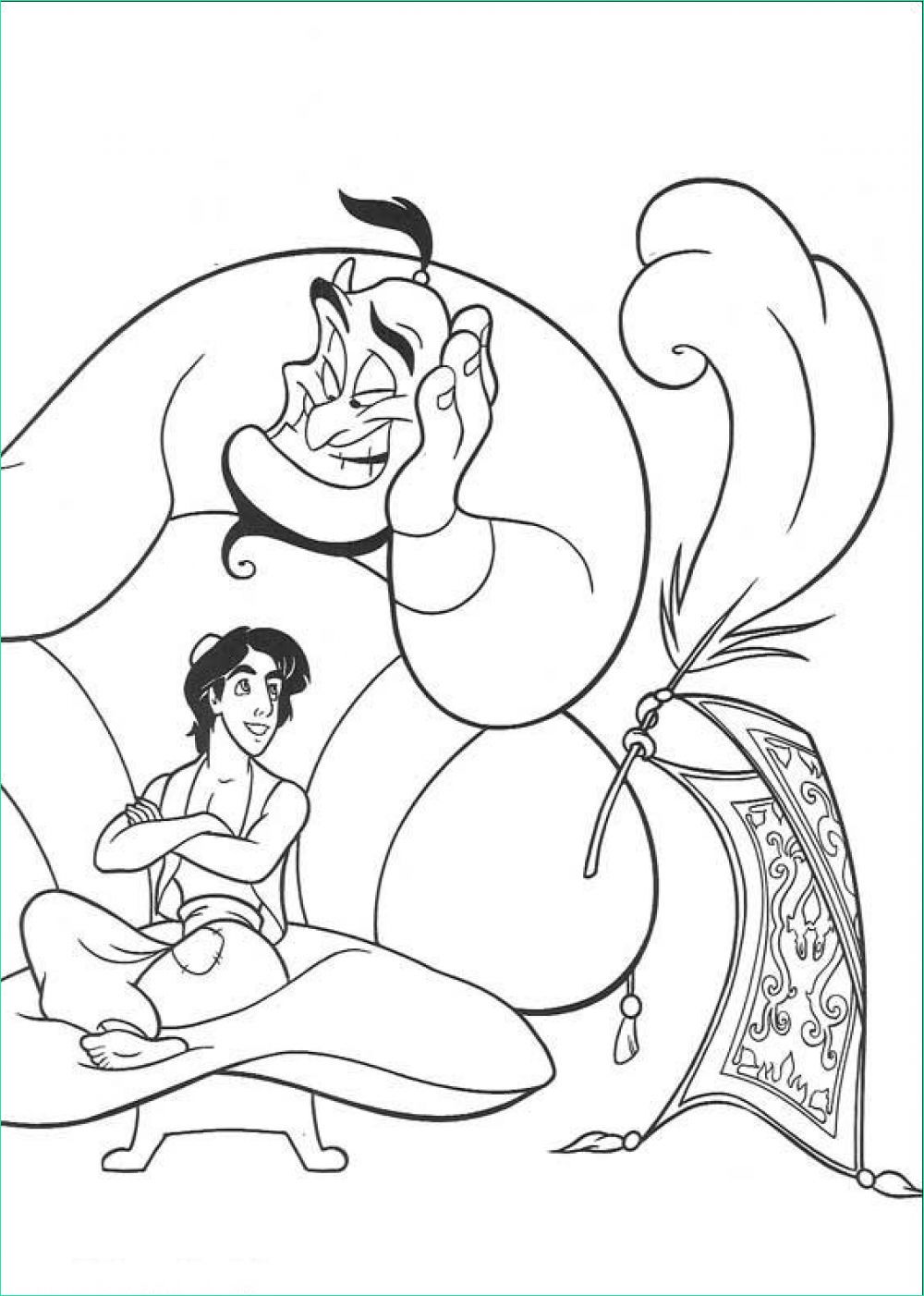 Aladdin Coloriage Nouveau Image Coloriages Aladin Jasmine 10 Coloriage Aladdin Et