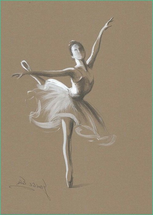 Ballerine Danseuse Dessin Inspirant Image Ballet