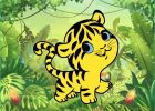 Bébé Animaux Dessin Cool Photographie Dessin De Bébé Tigre Colorie Par Membre Non Inscrit Le 23