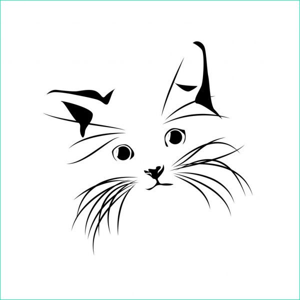 Cat Dessin Bestof Images Katze Zeichnen — Stockvektor © Bogalo
