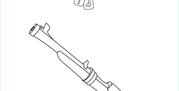 Coloriage Arme fortnite Impressionnant Images Coloriage Hunting Rifle