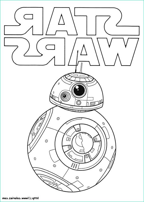 Coloriage Bb8 Beau Stock Coloriage Bb8