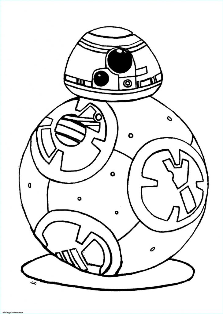 Coloriage Bb8 Inspirant Photos Coloriage Bb 8 Star Wars 7 Reveil De La