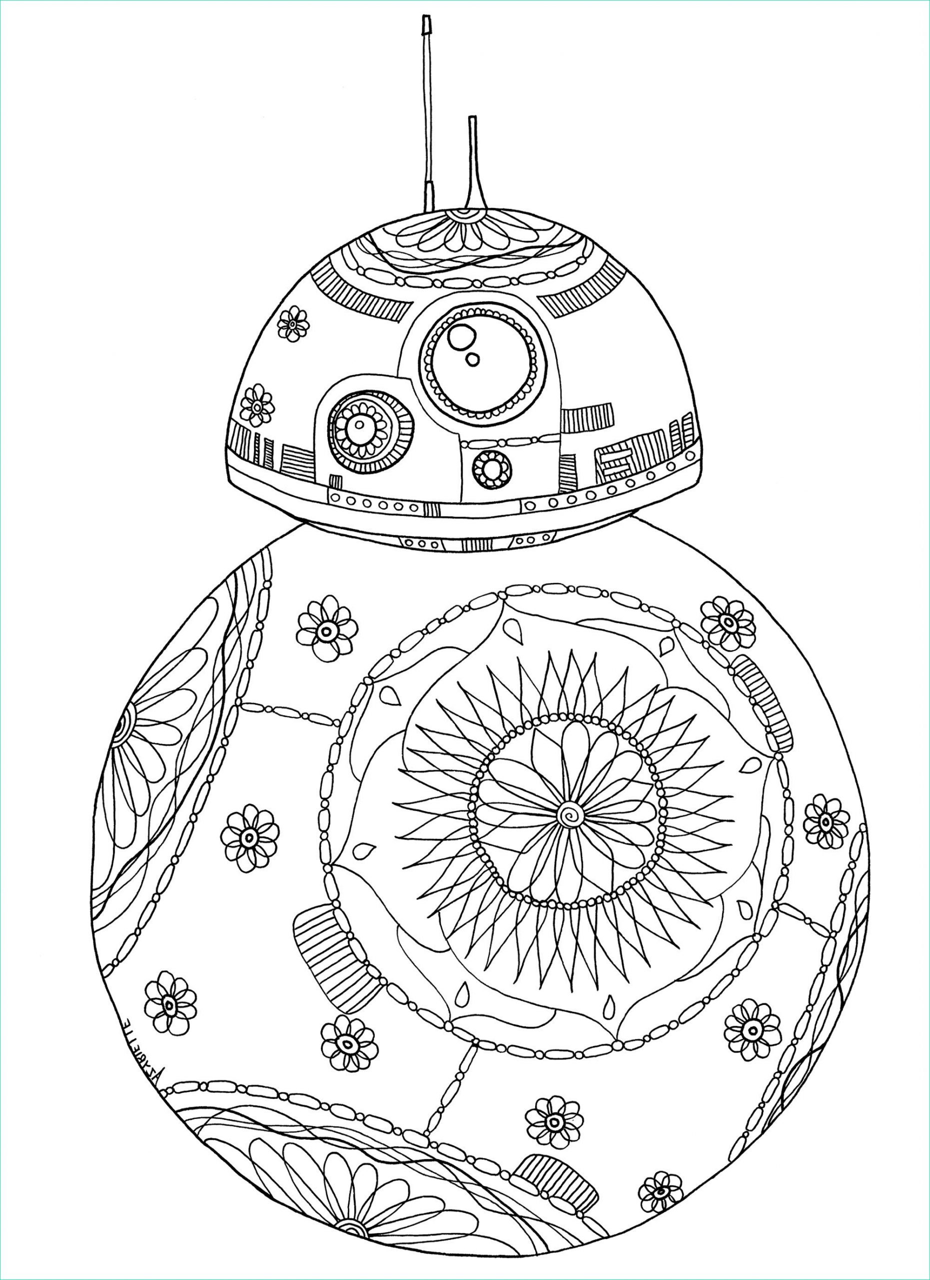Coloriage Bb8 Luxe Collection 10 Typique Coloriage Bb8 Stock Coloriage