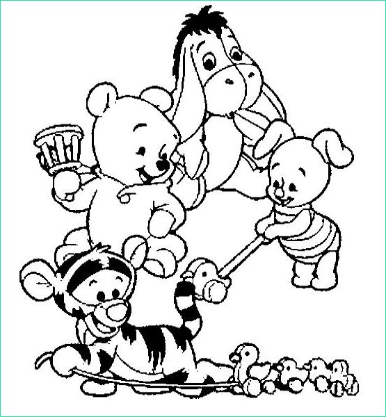 Coloriage Bébé Winnie Bestof Galerie Baby Winnie the Pooh and Friends Coloring Pages