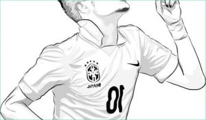 Coloriage Bresil Impressionnant Images Coloriage Neymar Bresil Neymar top soccer Player Coloring