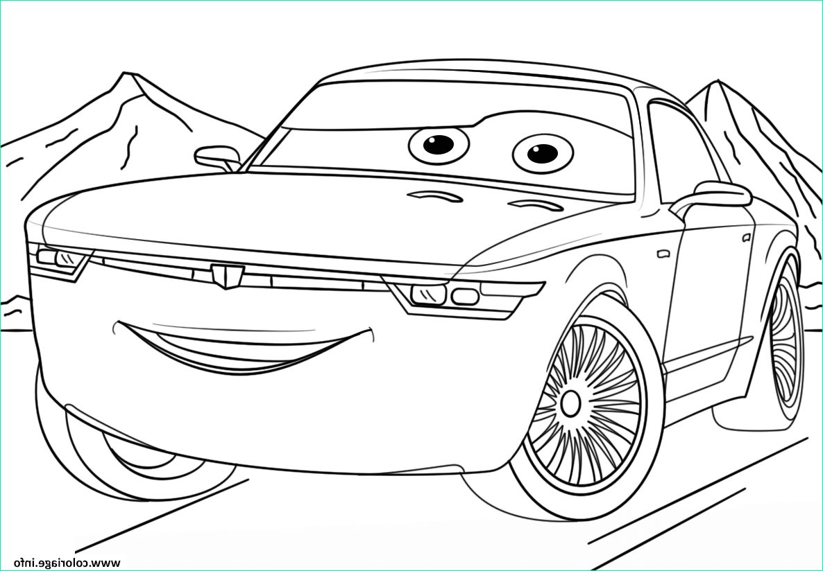Coloriage Cars 3 A Imprimer Cool Photos Coloriage Bob Sterling From Cars 3 Disney Dessin