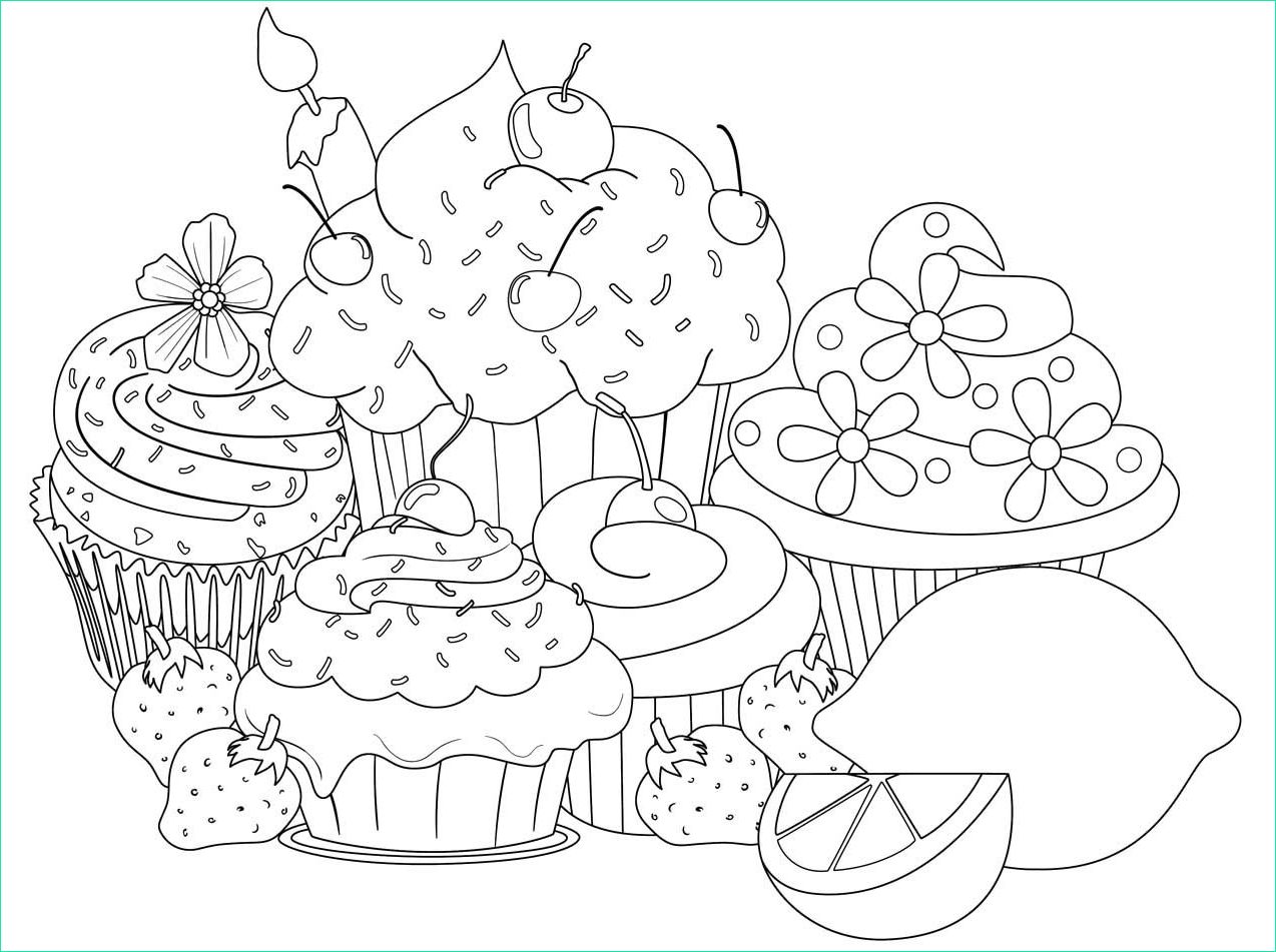 Coloriage Cup Cake Unique Photos Cupcake Coloring Pages Best Coloring Printable