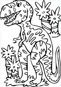 Coloriage Dinosaure Tyrex Impressionnant Collection Coloriage Dinosaure T Rex à Imprimer Sur Coloriages Fo