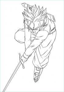Coloriage Dragon Ball Gt Beau Photos Trunks F Dragon Ball Gt Free Coloring Pages