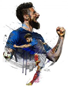 Coloriage Equipe De France 2018 Beau Photographie World Cup 2018 Illustrations Félicitations Les Bleus France
