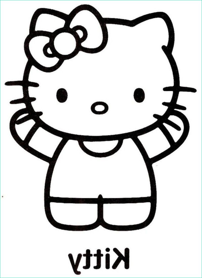 Coloriage Hello Kity Beau Collection Coloriage Hello Kitty