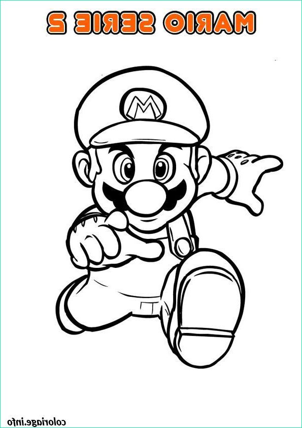 Coloriage Mario Galaxy Beau Image Coloriage Mario Bros Nintendo 5 Dessin
