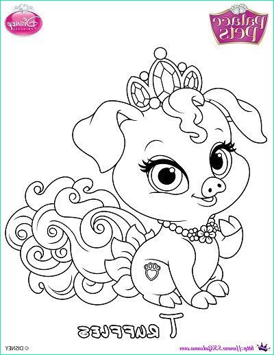 Coloriage Palace Pets Impressionnant Stock Princess Palace Pets Coloring Page Of Truffles