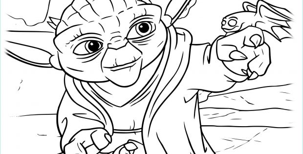 Coloriage Yoda Inspirant Photos Coloriage Maitre Yoda Dessin à Imprimer