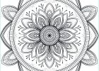 Dessin A Imprimer Mandala Fleur Impressionnant Image Luxe Coloriage De Mandala Fleur