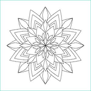 Dessin A Imprimer Mandala Fleur Inspirant Stock Coloriage Mandala Fleur
