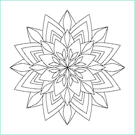 Dessin A Imprimer Mandala Fleur Inspirant Stock Coloriage Mandala Fleur