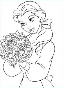 Dessin Belle Bestof Galerie Coloriage Belle Princesse Disney à Imprimer Sur Coloriages