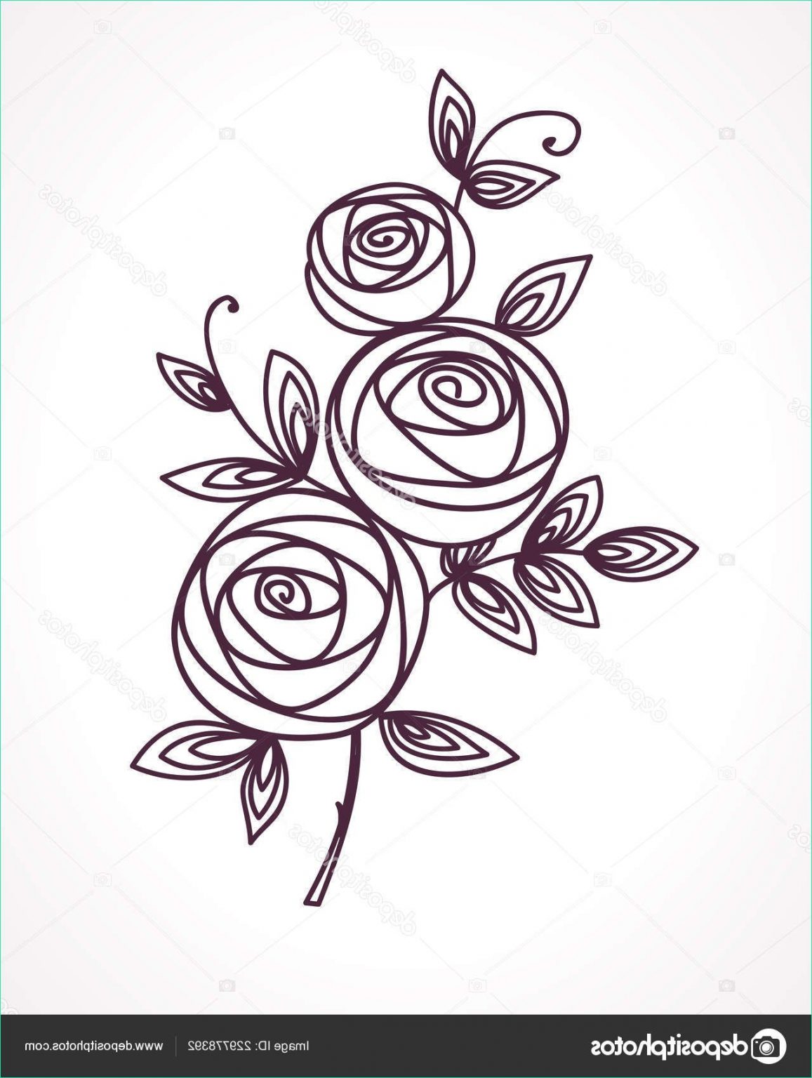 11 Inspirant De Dessin Bouquet De Fleurs Images   Coloriage : Coloriage