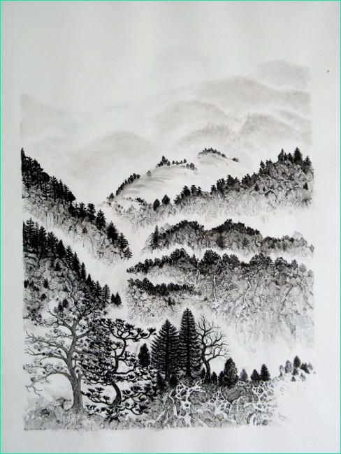 Dessin Chinoise Inspirant Photos Paysage Chinois Vertical Paysages D Inspiration Chinoise