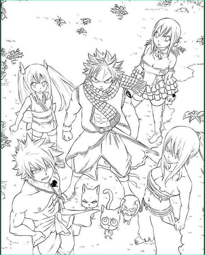 Dessin De Manga Fairy Tail Inspirant Photographie Coloriage Kagura Mikazuchi Du Manga Fairy Tail