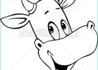 Dessin De Vache Rigolote Cool Galerie Cow Cartoon Head Black and White Vector Outline
