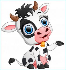 Dessin De Vache Rigolote Élégant Images Présentation De Dessin Animé De Vache Heureuse