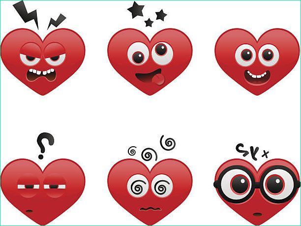 Dessin Emoji Coeur Unique Photos Emoji Coeur Vecteurs Et Illustrations Libres De Droits