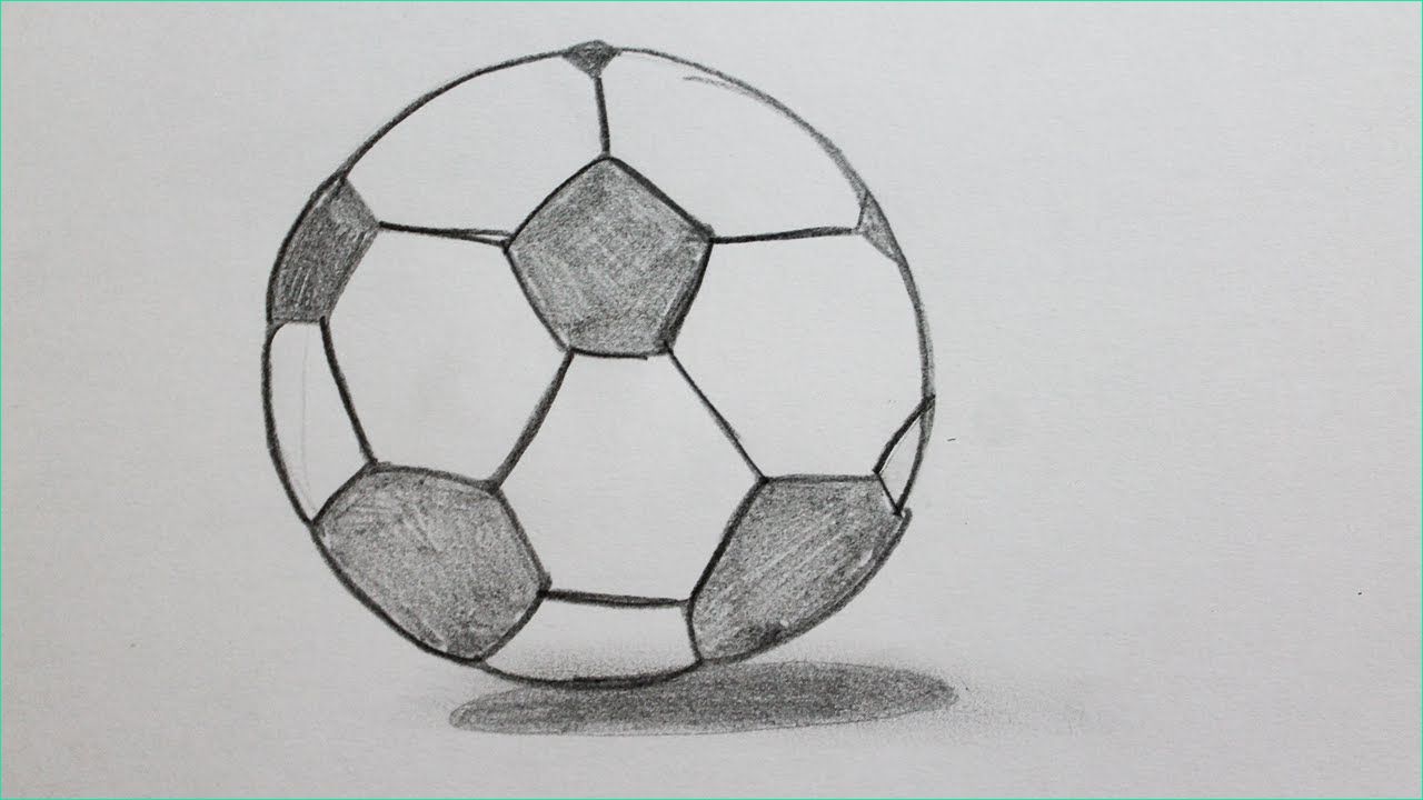 Dessin Foot Facile Luxe Photographie Ment Dessiner Un Ballon De Football
